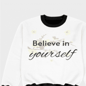 Empower Your Journey with Self-Belief – Inspiring SweatShirt for Kid