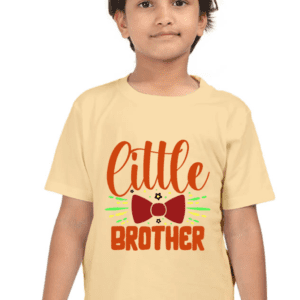 Adorable ‘Little Brother’ Quote T-Shirt – Cherished Connection