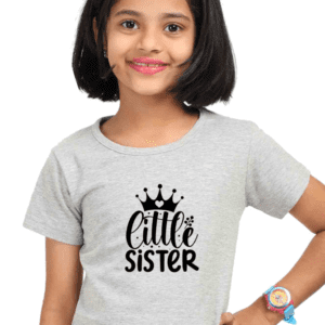Adorable ‘Little Sister’ Quote T-Shirt