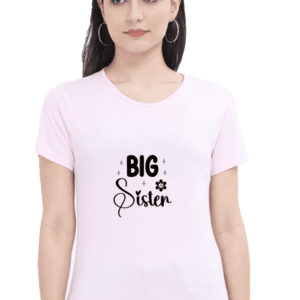Empower Your Style with Unique Big Sister T-Shirt Design