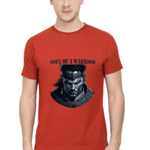 Soul of a Warrior Attitude T-Shirt | Bold Warrior Portrait Tee