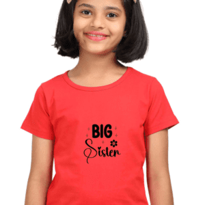 Empower Your Style with Unique Big Sister T-Shirt Design
