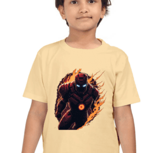 Futuristic Iron Man Inspired T-shirt for Kids