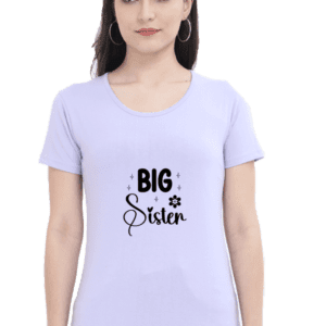 Empower Your Style with Unique Big Sister T-Shirt Design