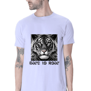 Roaring Tiger: Embrace Your Inner Strength with the “Dare to Roar” Quote