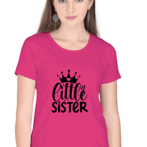 Adorable ‘Little Sister’ Quote T-shirt