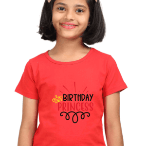Birthday Princess Quotes T-Shirt for Girls