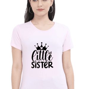 Adorable ‘Little Sister’ Quote T-shirt