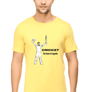 “Cricket: The Game of Legends” T-Shirt for Men