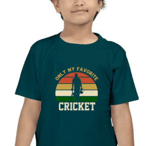 “Only My Favorite – Cricket ” T-Shirt for Boy