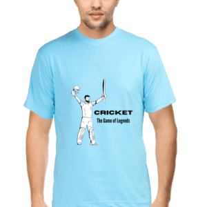 “Cricket: The Game of Legends” T-Shirt for Men