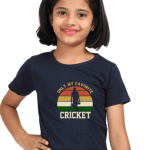 “Only My Favorite – Cricket” T-shirt for Girls