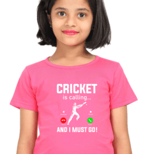 “Cricket is Calling, I Must Go” T-Shirt for Girl