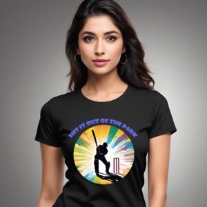 cricket tshirt for women