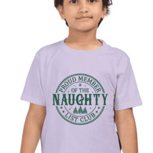 Proud Member of Naughty Listing Club Quote T-shirt