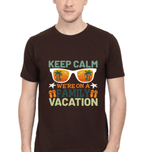 Family Vacation Serenity: Keep Calm Tee