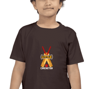 “Little Cricketer” Inspirational Kids’ T-Shirt Design 3