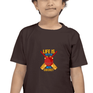 “Life is Better with Cricket” Quote T-Shirt