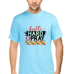 “Elevate Your Hustle: T-shirt with Empowering Quote in Stylish Font”