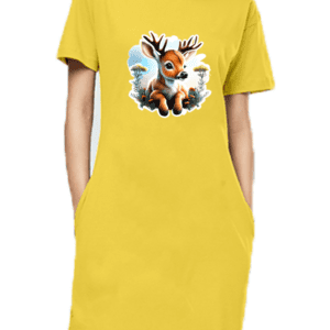 Female T-Shirt Dress Design 3