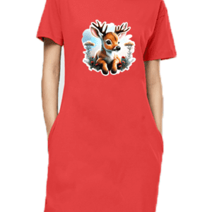 Female T-Shirt Dress Design 3