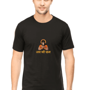 Divine Harmony Round Neck T-Shirt – Jai Shree Ram