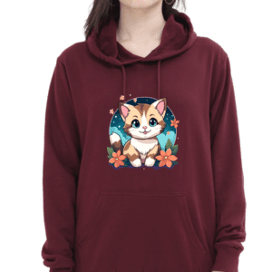 Unisex Hooded Sweatshirt front and back design1