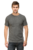 Urban Chic: Men’s Charcoal Melange Round Neck T-Shirt