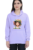 “Whimsical Charm Unisex Hoodie with Adorable Girl and Cat Graphics