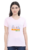 “Naman Bharat” Women’s Indian Flag T-Shirt – Embrace the Essence of Patriotism!